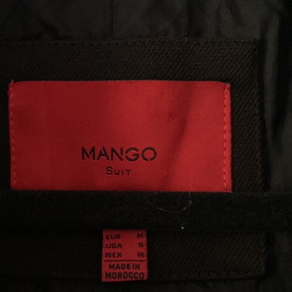 Mango suit belted fall coat size medium - Picture 7 of 8